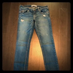 Hollister 7L Distressed Jeans Sz W28 L35